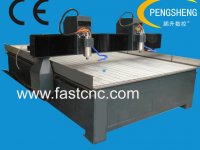 double heads stone cnc router